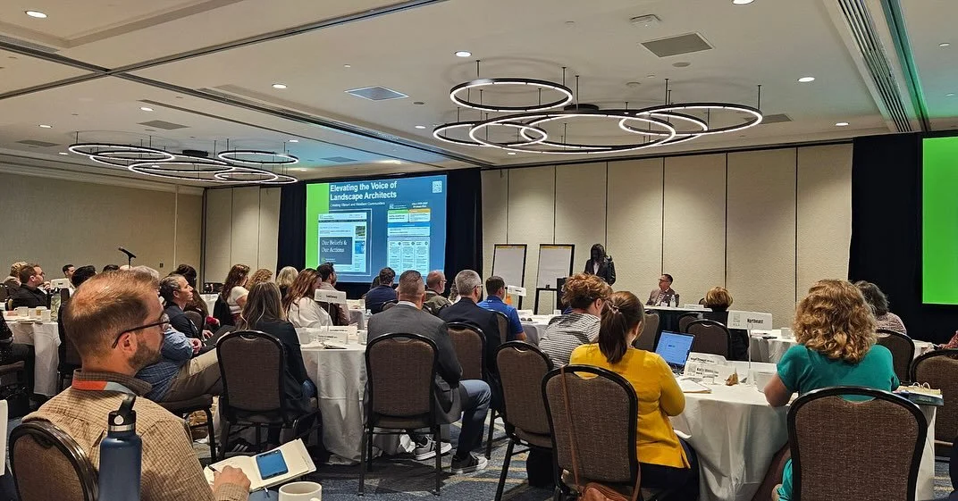 Two weeks ago, our members attended the 2025 ASLA Conference on Landscape Architecture! It was an incredible week of education, collaboration, and inspiration. From insightful sessions to the energy of the Expo floor, the conference celebrated the cr