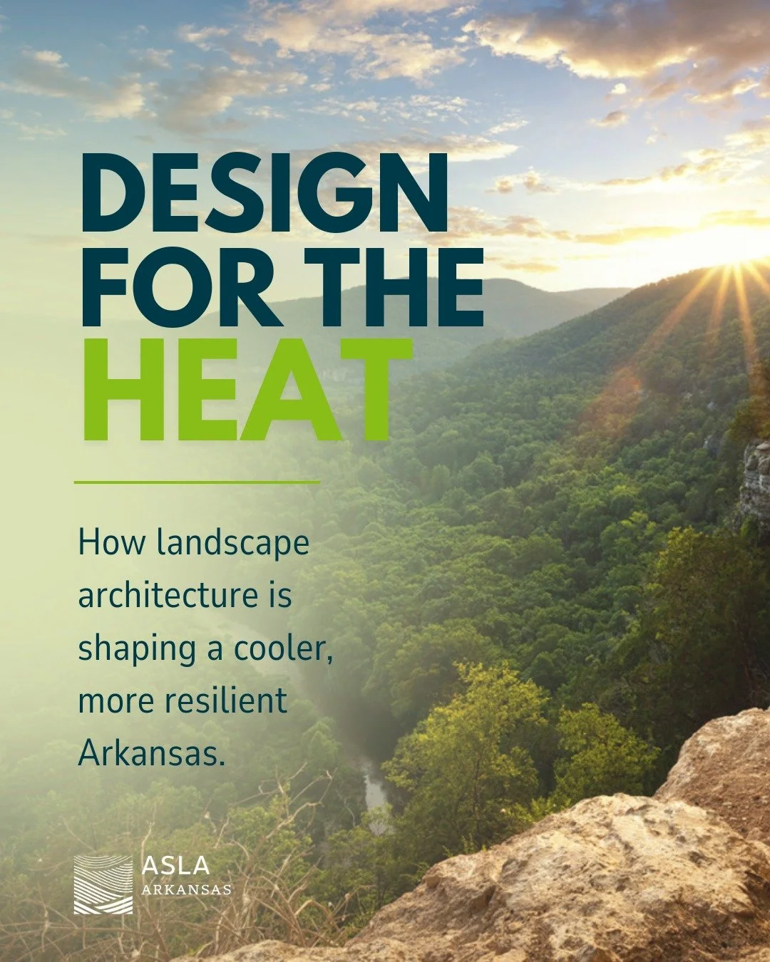 Landscape architecture is evolving, and Arkansas is part of that shift.

@nationalasla's Climate and Biodiversity Action Plan (2026&ndash;2030) outlines how the profession is responding to rising temperatures, water challenges, and the need for more 