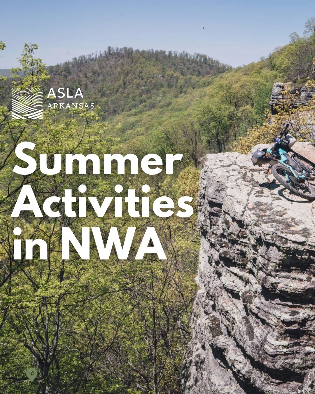 Seize the summer, landscape architecture edition.

Northwest Arkansas has no shortage of parks, trails, gardens, and public spaces worth exploring. Whether you are looking for planting inspiration, a good trail ride, or a place to see how design shap