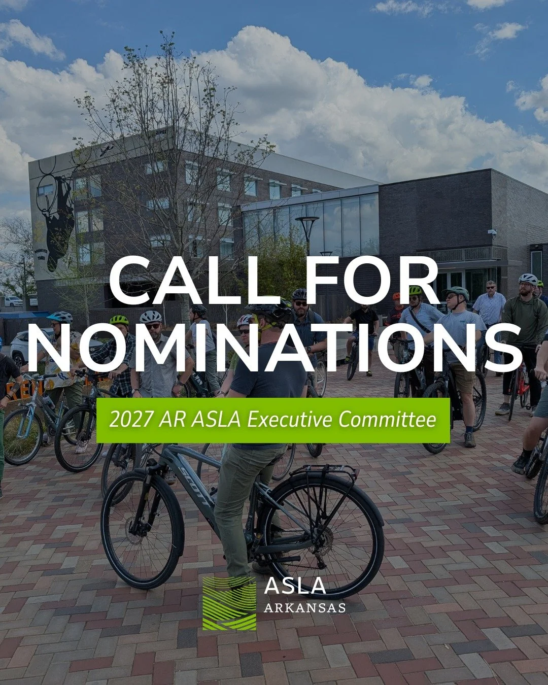 Call for Nominations: 2027 AR ASLA Executive Committee!

Help shape the future of AR ASLA! Nominations are now open for President-Elect, Treasurer, Secretary, and Member-at-Large.

Whether you are interested in serving or know a member who would be a