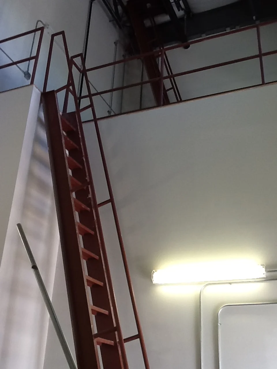  Fabricated and installed ladder 