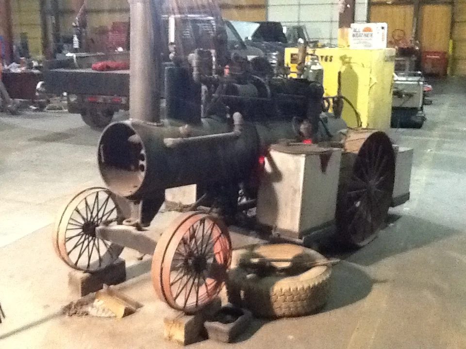  Repaired steam engine/boiler 