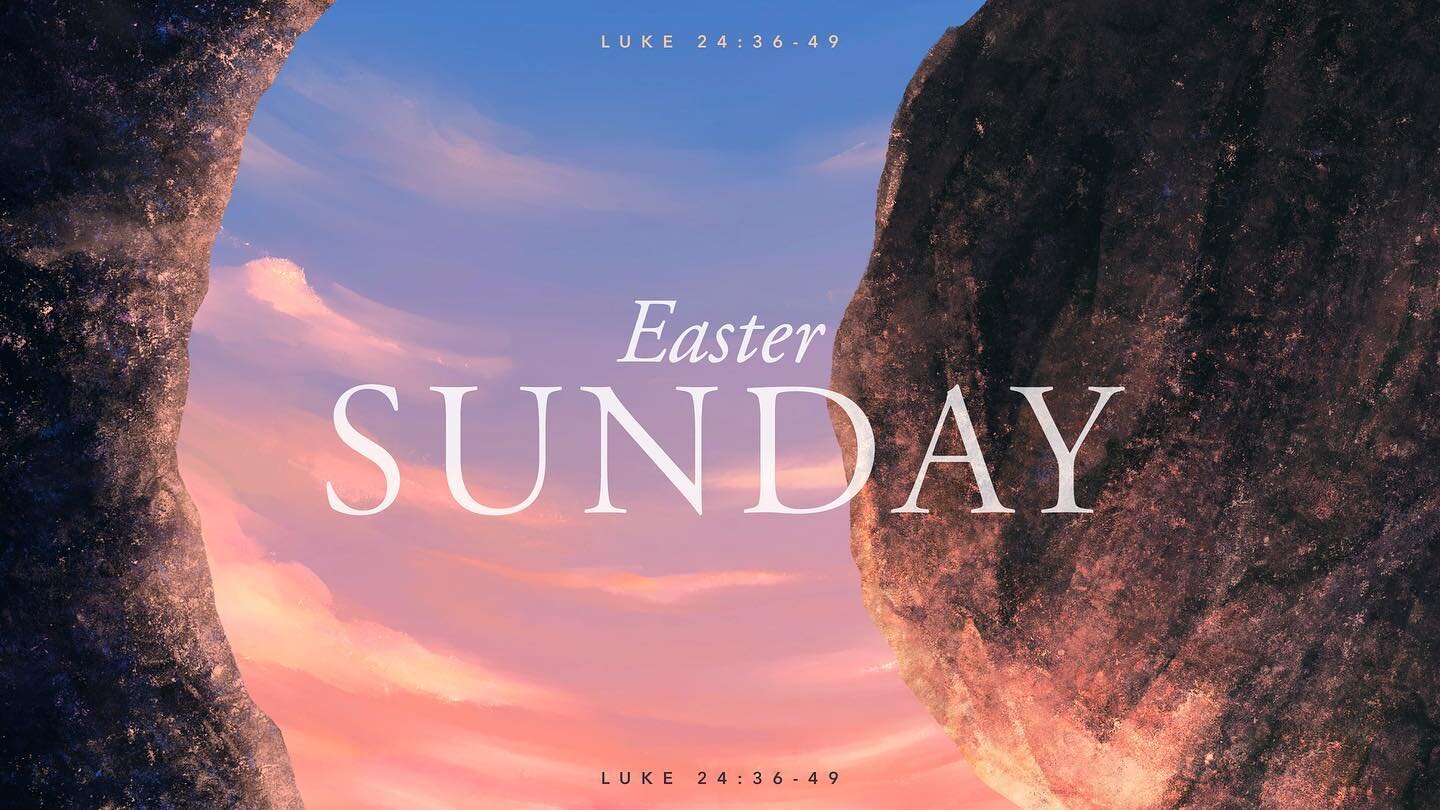 So much to look forward to this week! He is risen&hellip;