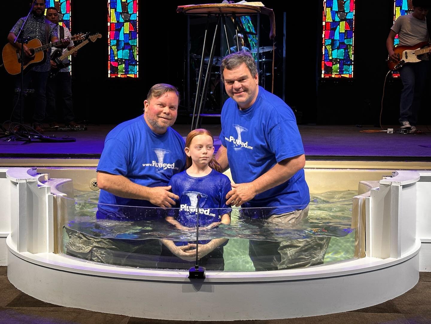 Baptism celebration today was 💯!!!! You are buried with Christ in baptism and raised to walk in the newness of life! Praise God!