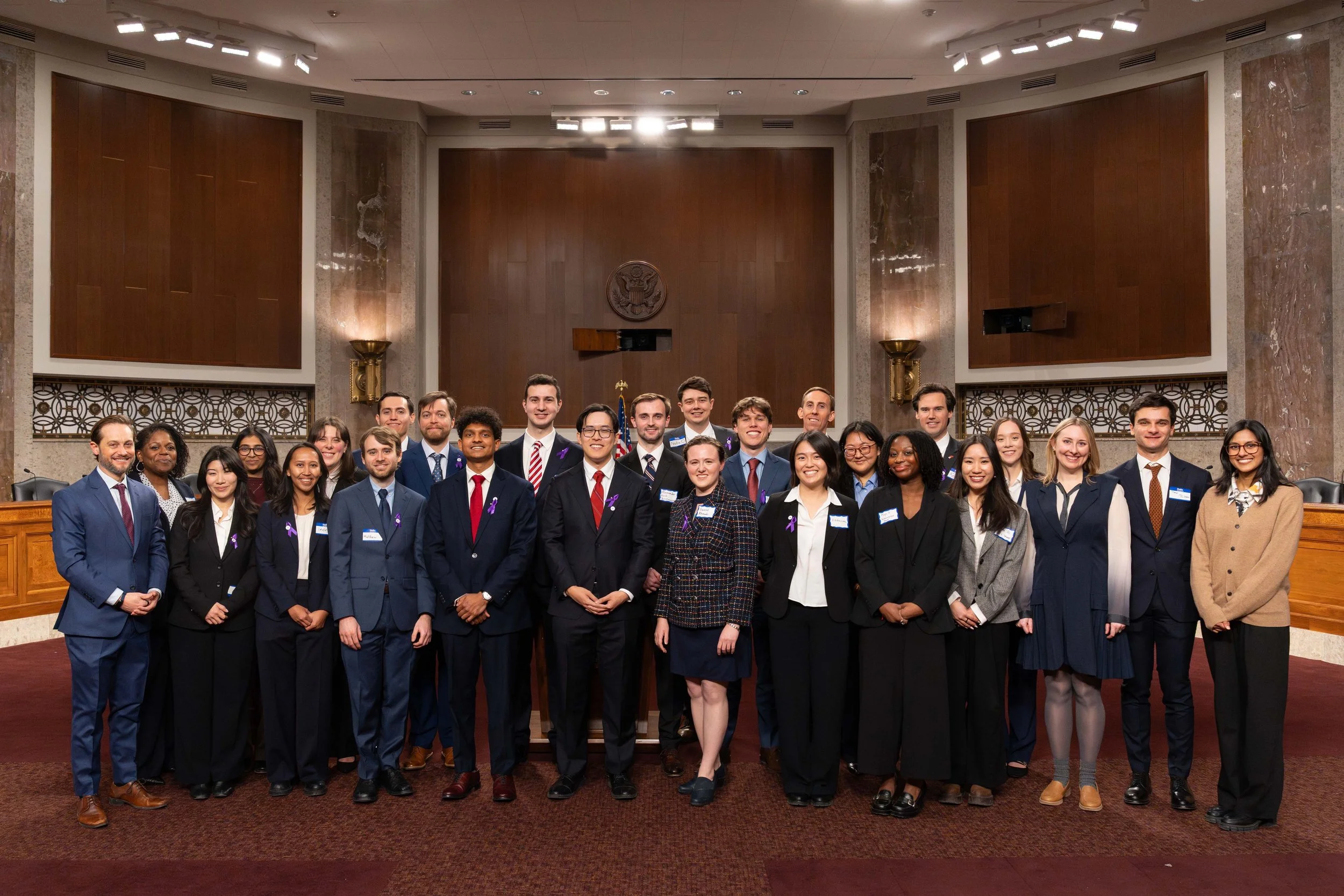 TechCongress Launch Event where fellows met and connected with congressional staffs.