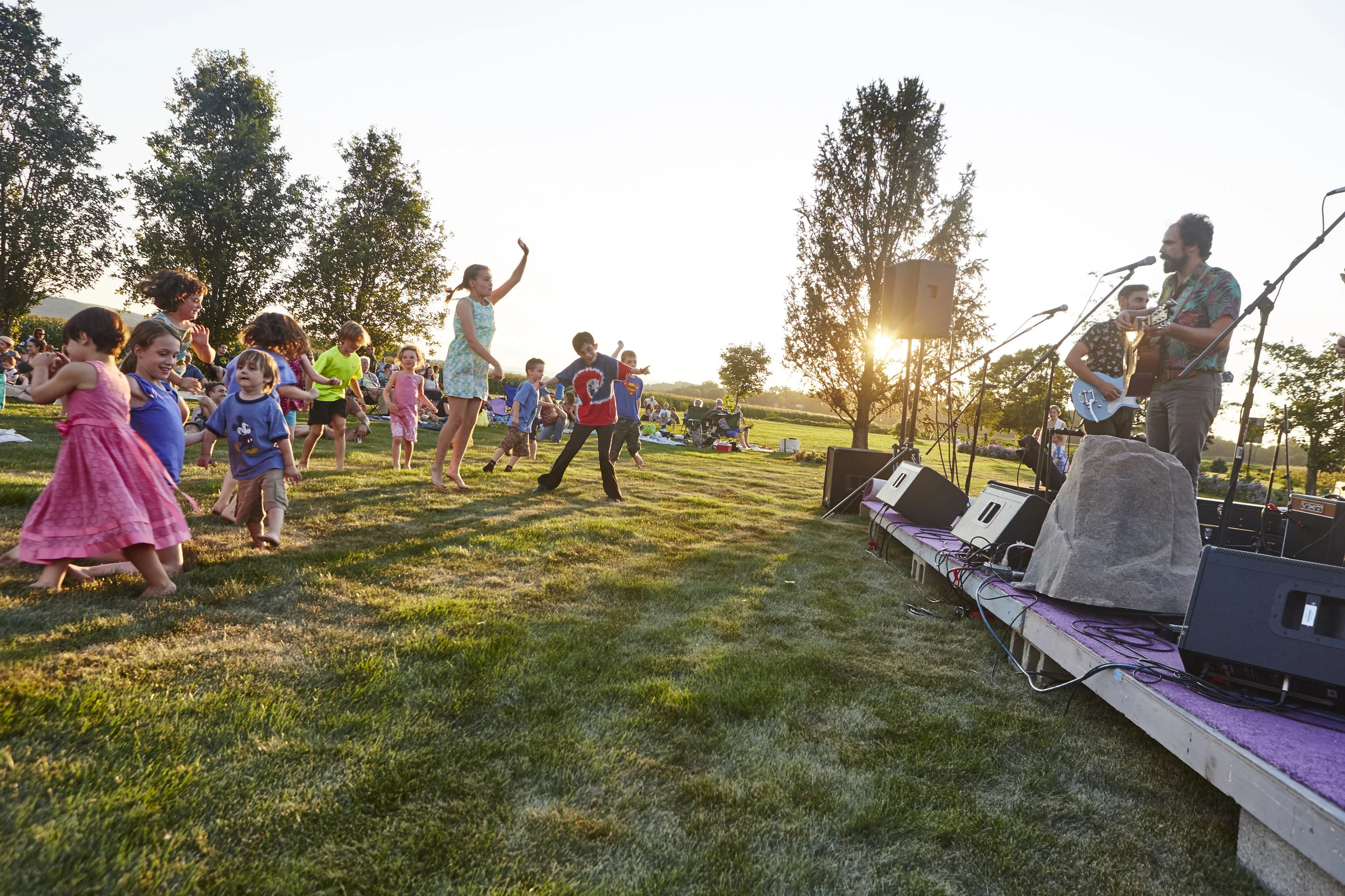 Sunset Concert at Scheuermann Farms