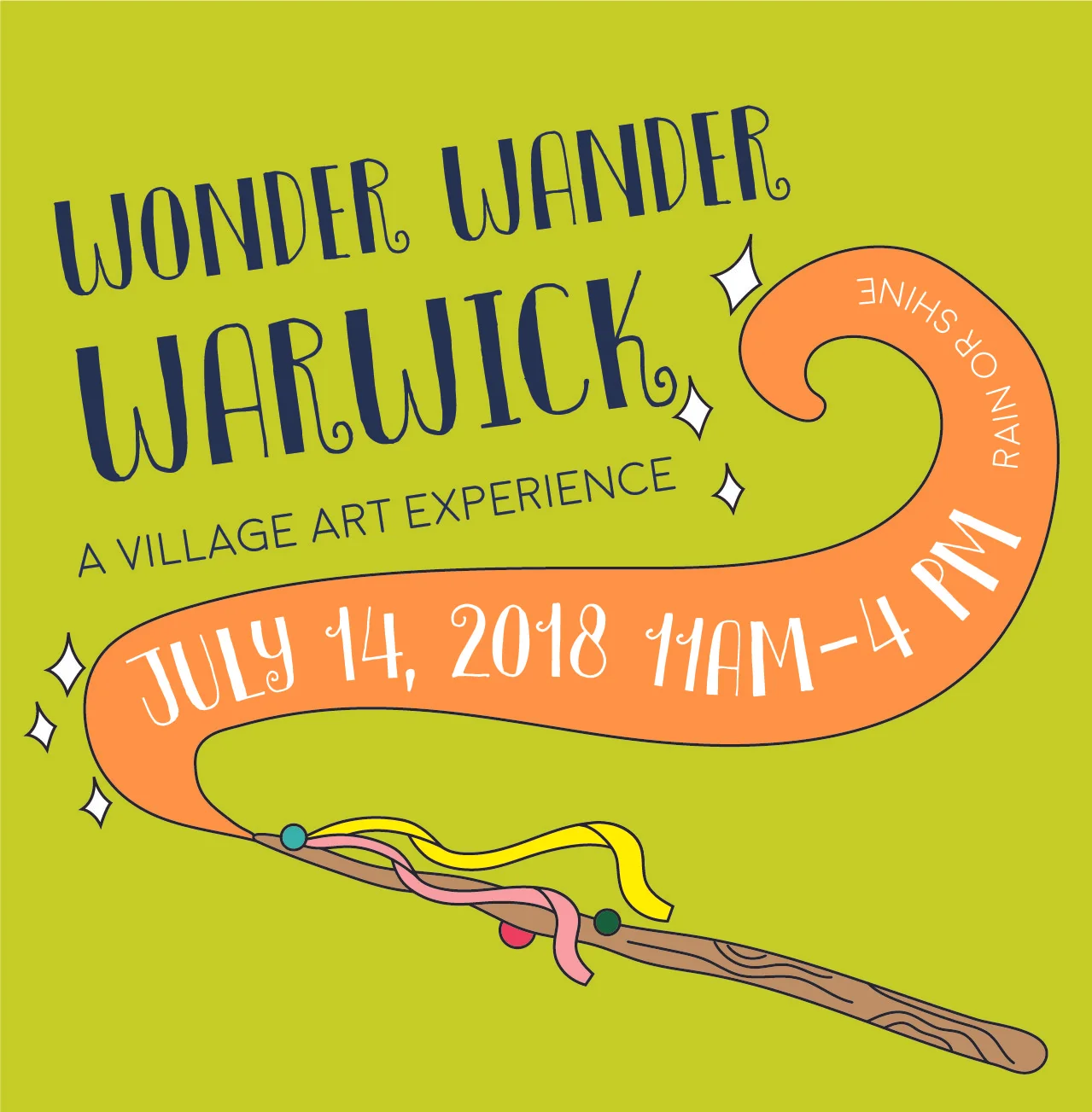 Wonder Wander Warwick: a Village Arts Experience