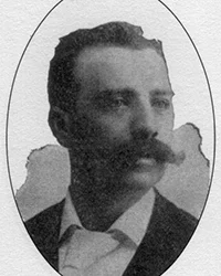 PHILIP HARRINGTON, 1859 – 1893. Born in Fall River, Mass., Harrington was the son of James P. and Mary (McCue) Harrington. He was hired as a patrolman in the Fall River Police Department in 1883. He was appointed captain in December of 1892 and served as a clerk of the Fall River Police Beneficial Association that same year. He provided testimony at Lizzie’s preliminary hearing. He died unexpectedly in Newport, RI, in 1893.