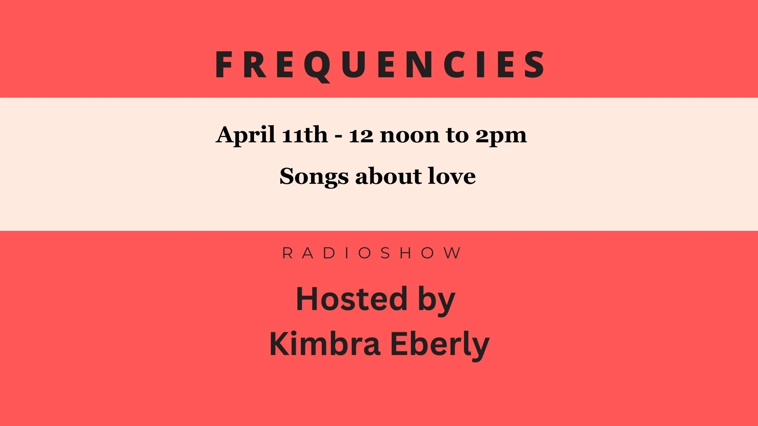 April 11th - Songs about Love