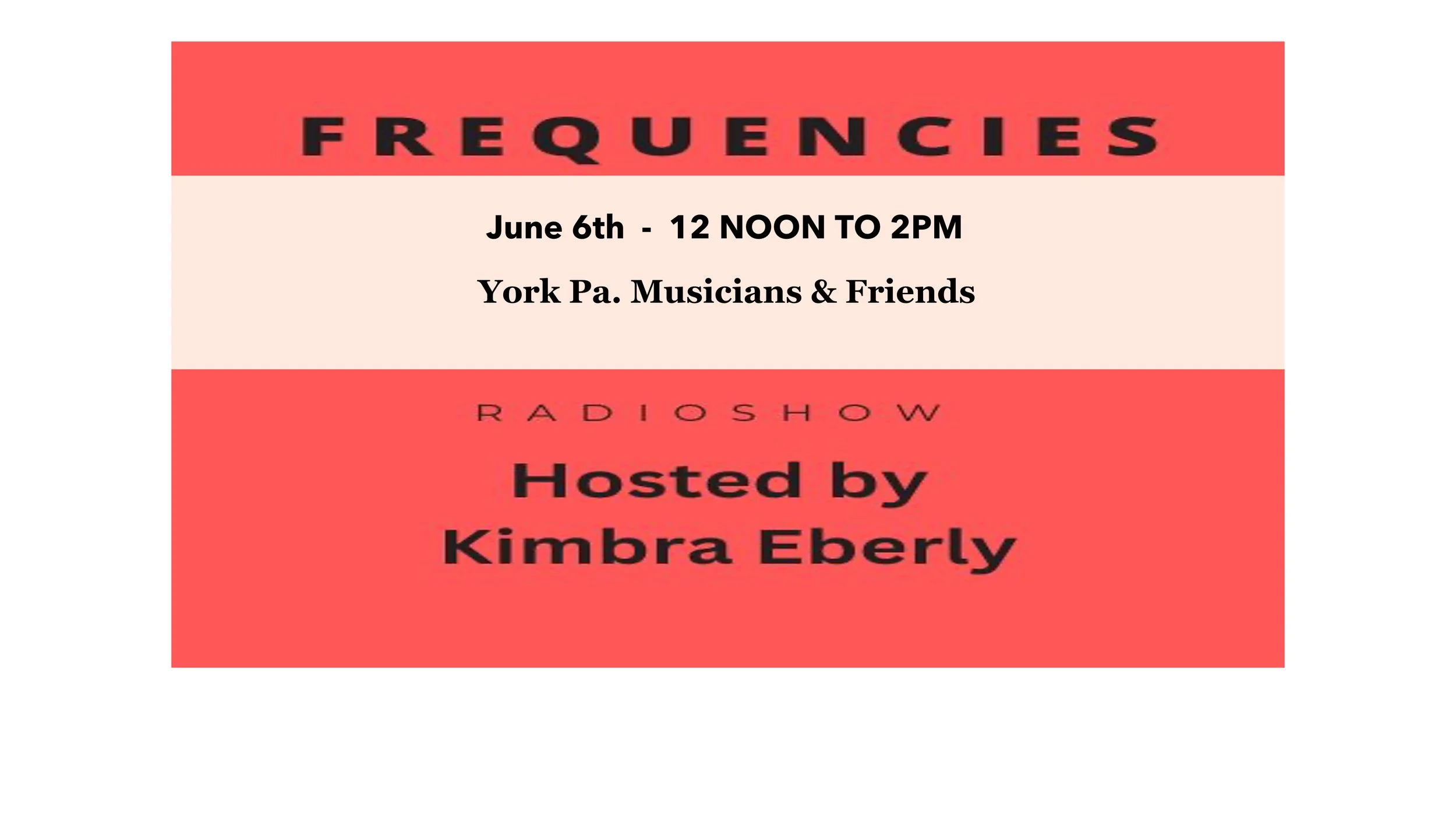 June 6th- York PA Indie Artists