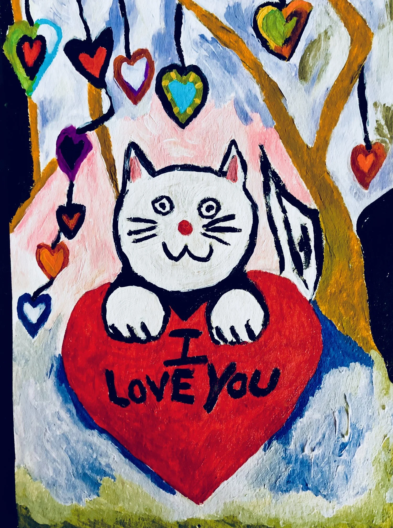 Note Card - I love you Cat