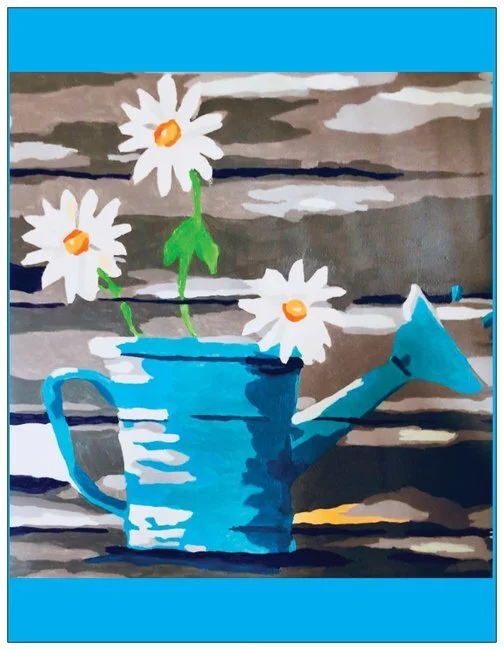 Note Card - Flower can