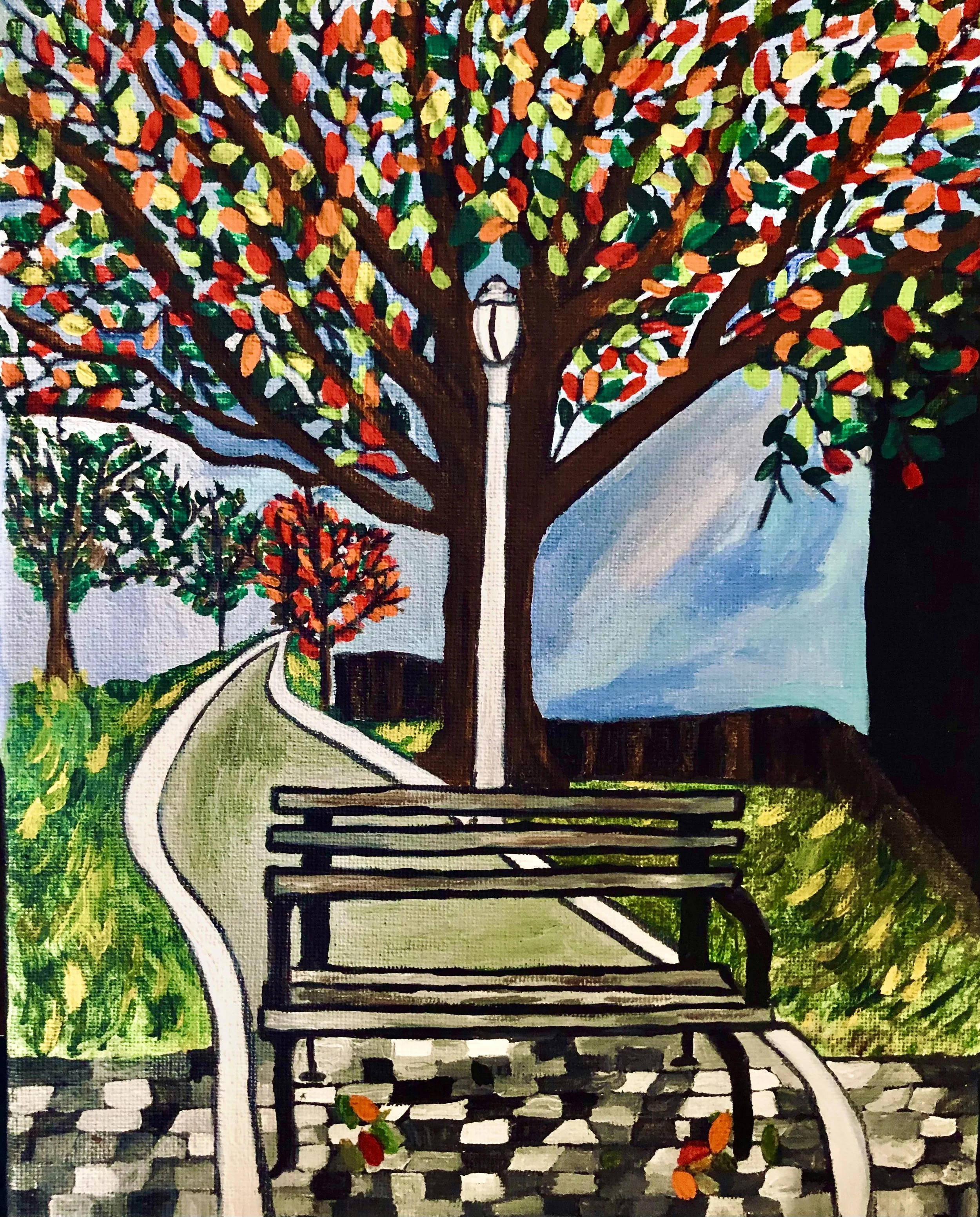 New- Note Card- Faber Park - Fall