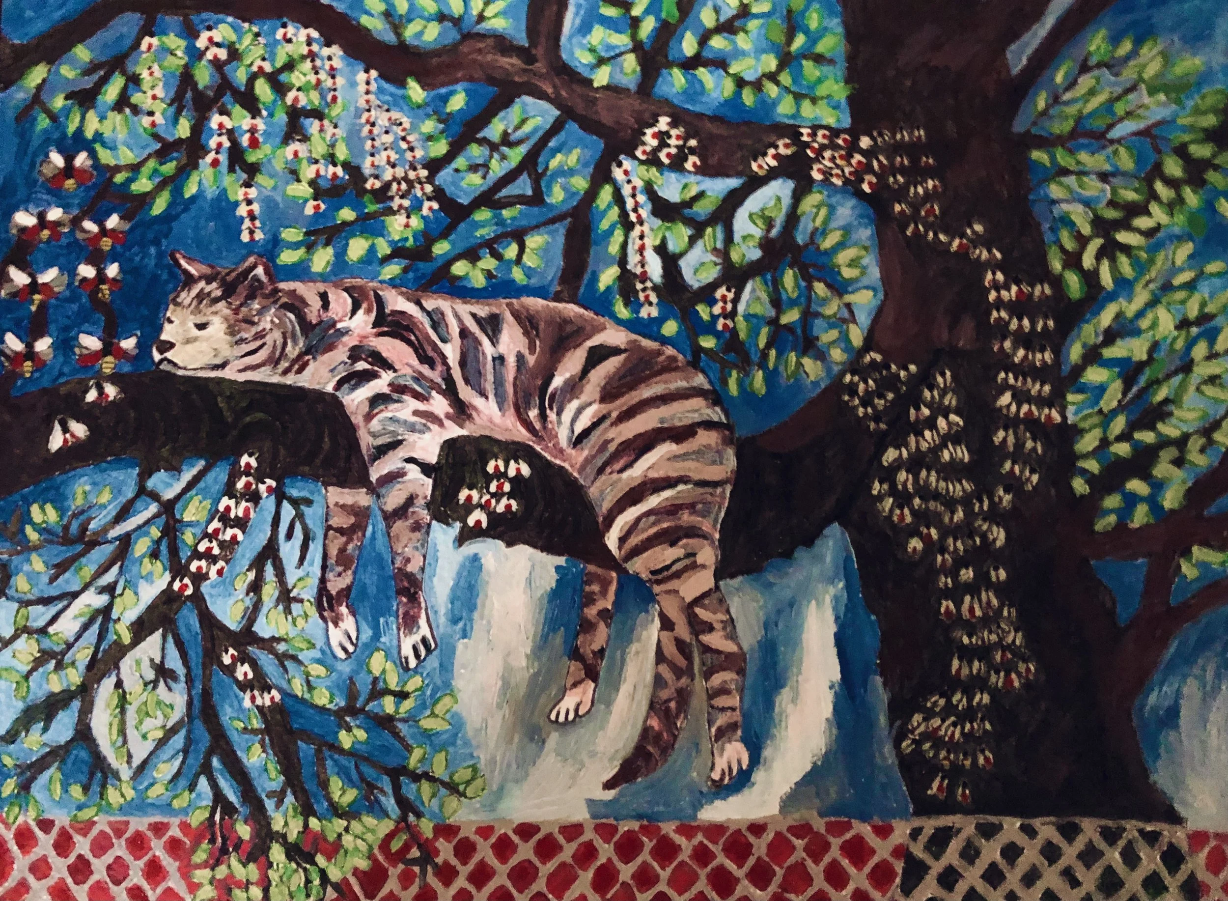 Invasion- Original Acrylic Painting