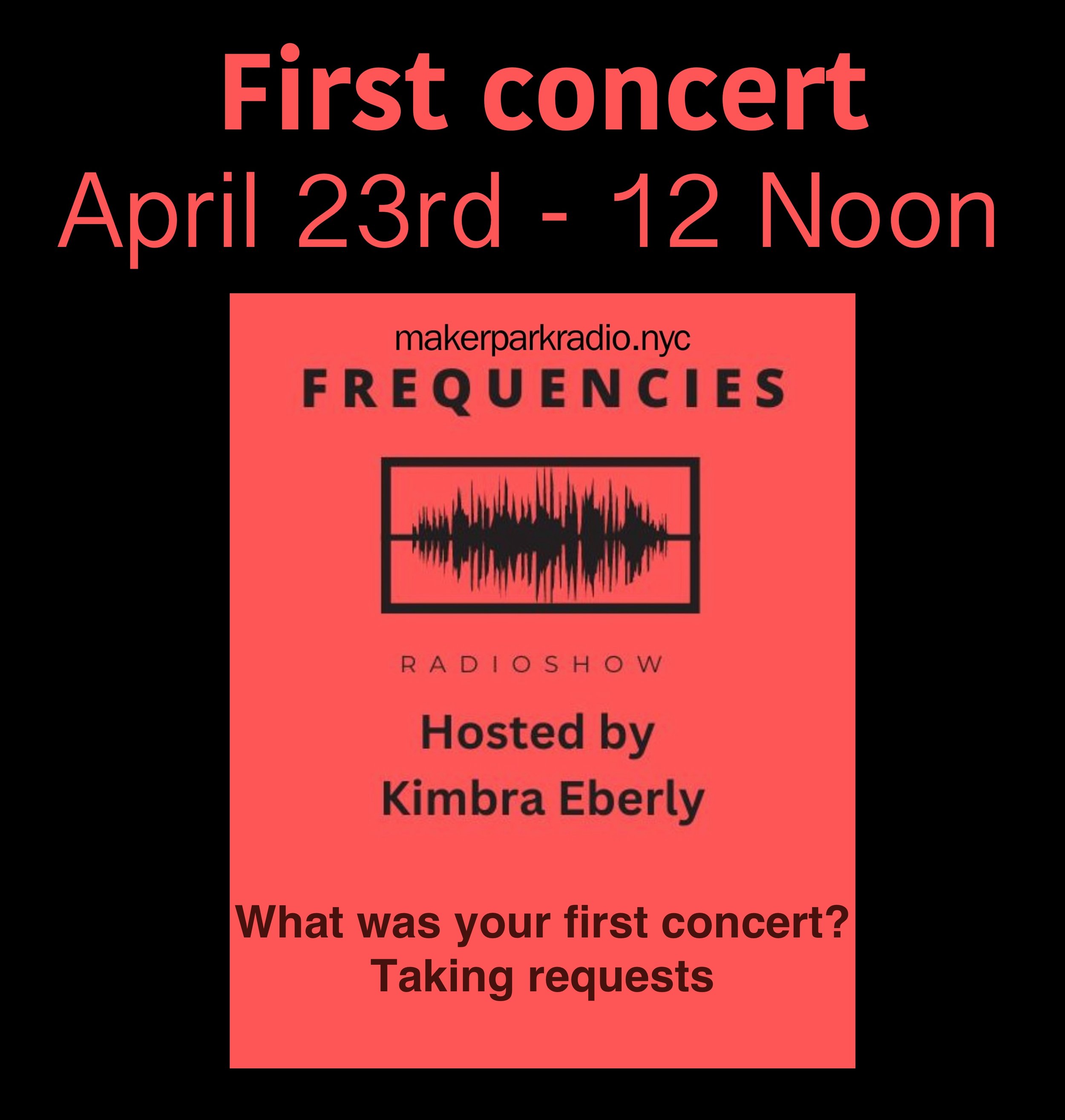 MP- April 23rd - First Concert