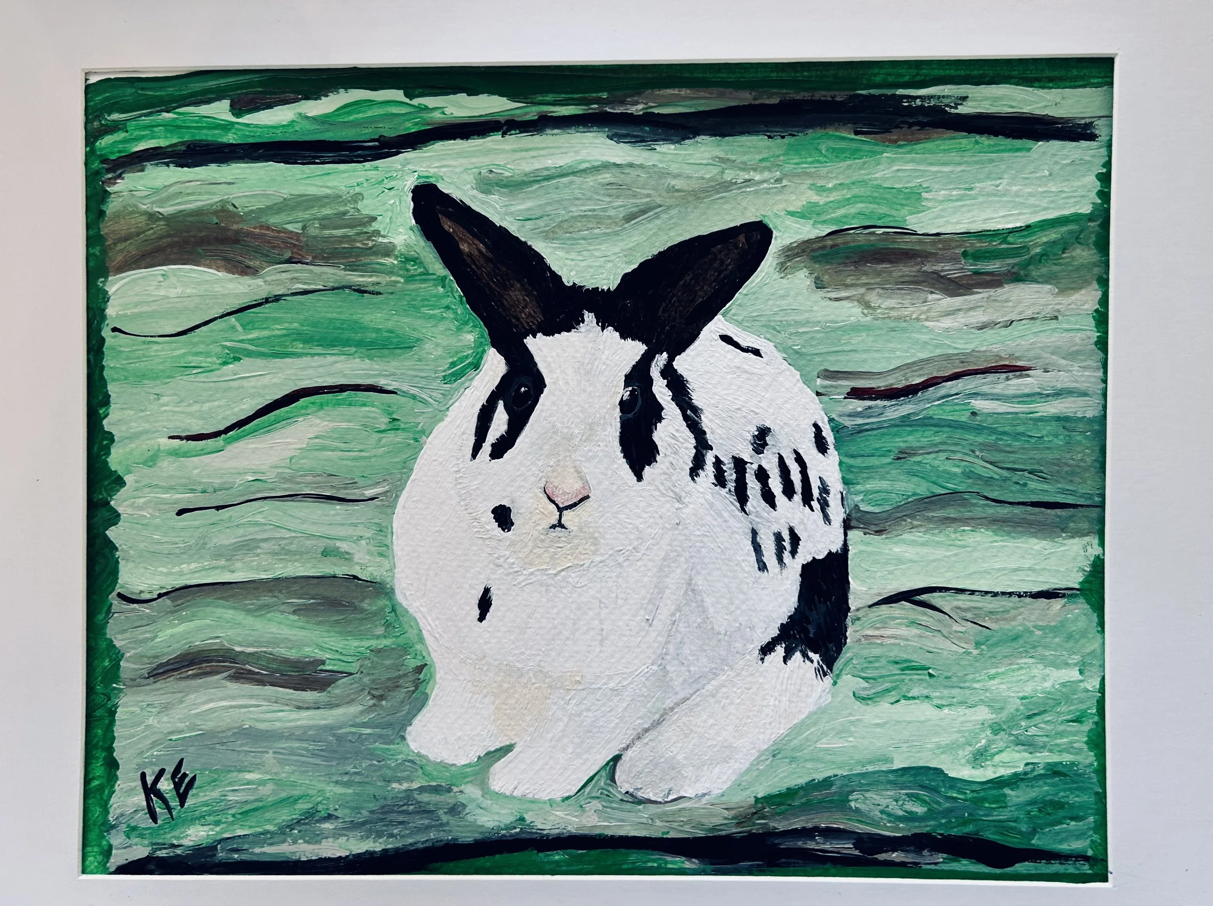 Pet Portrait - Drake - Acrylic Painting