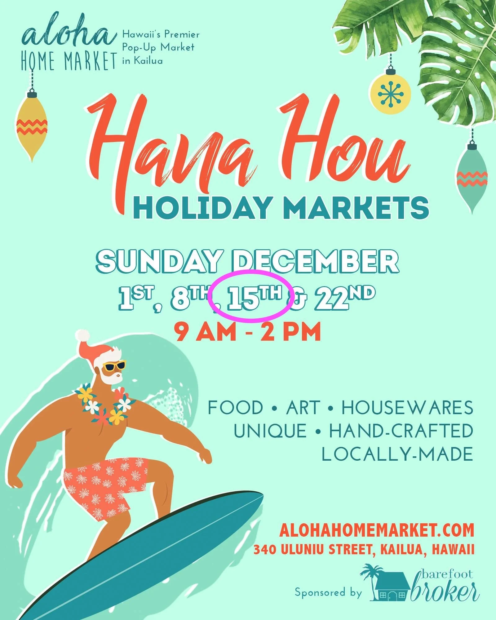 Hana Hou Holiday Market
