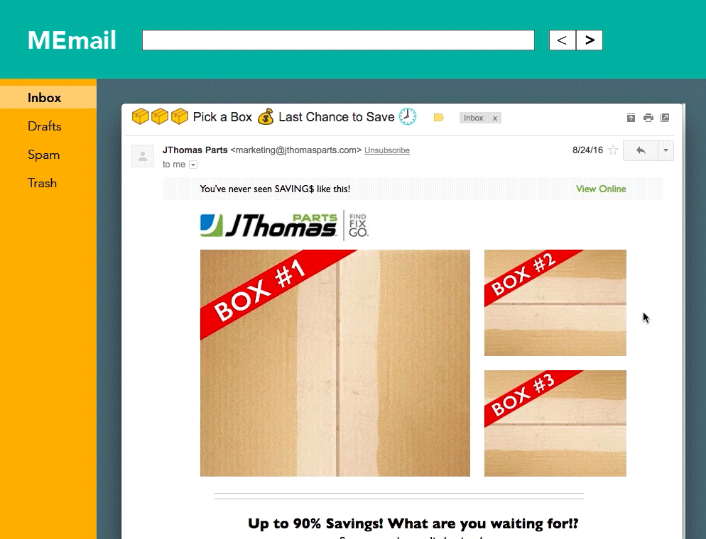 JThomas Email - Promo