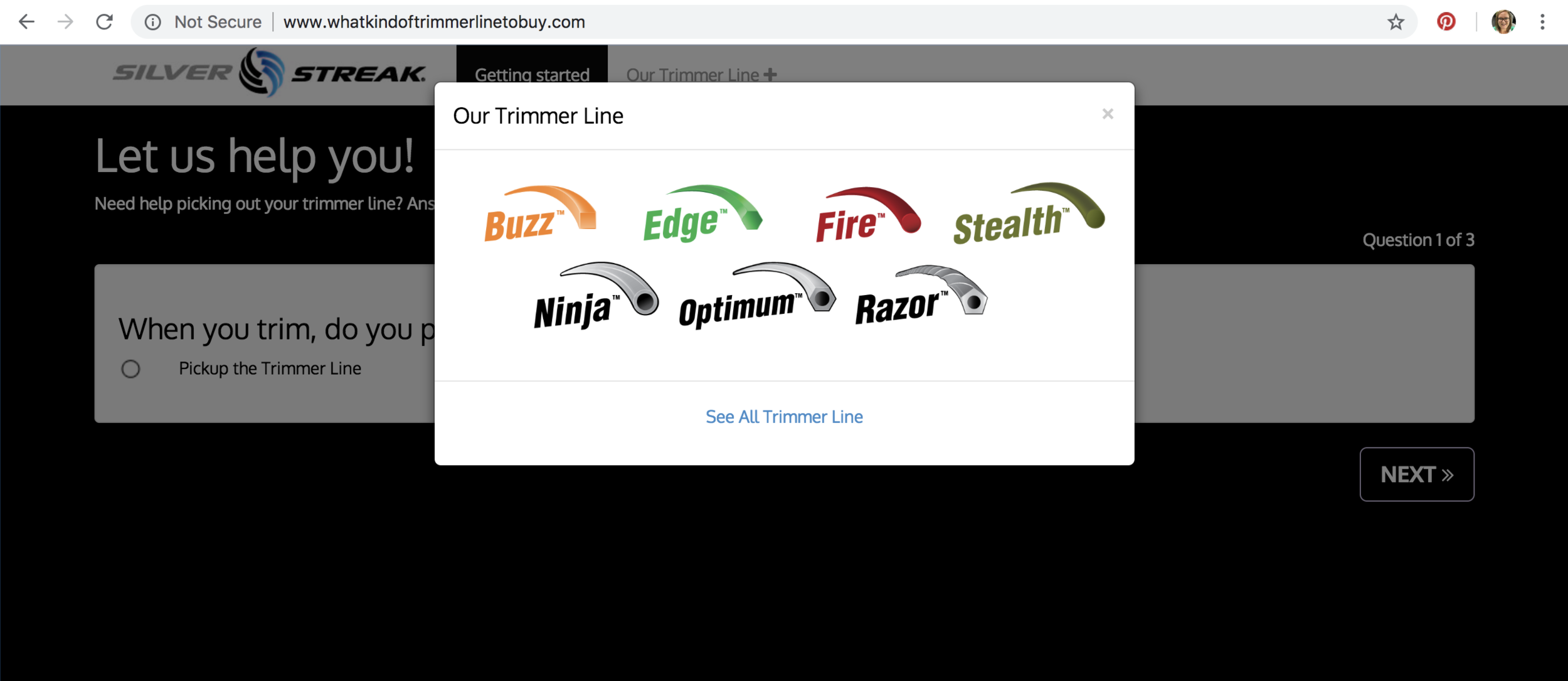 SILVER STREAK TRIMMER LINE (Copy)