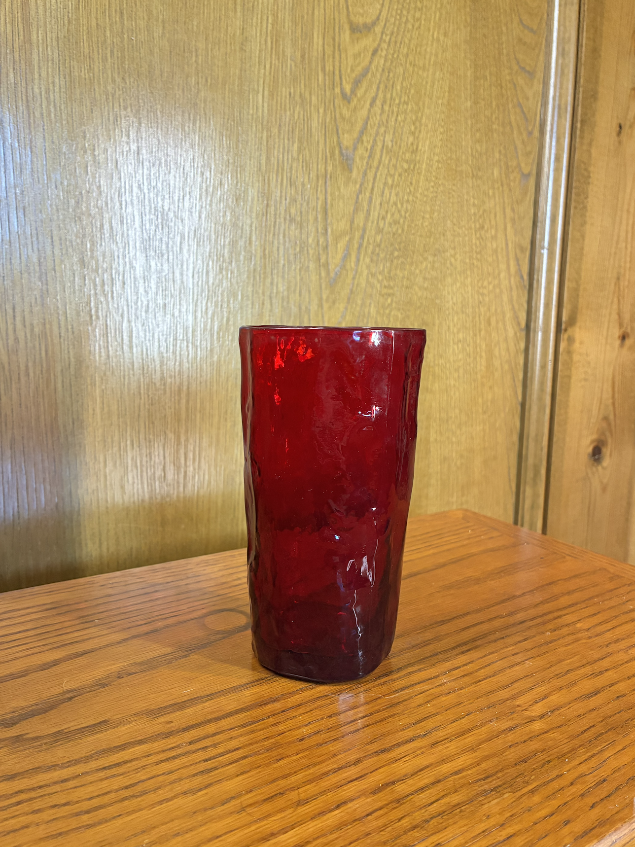 $2 | Red Drinking Glass