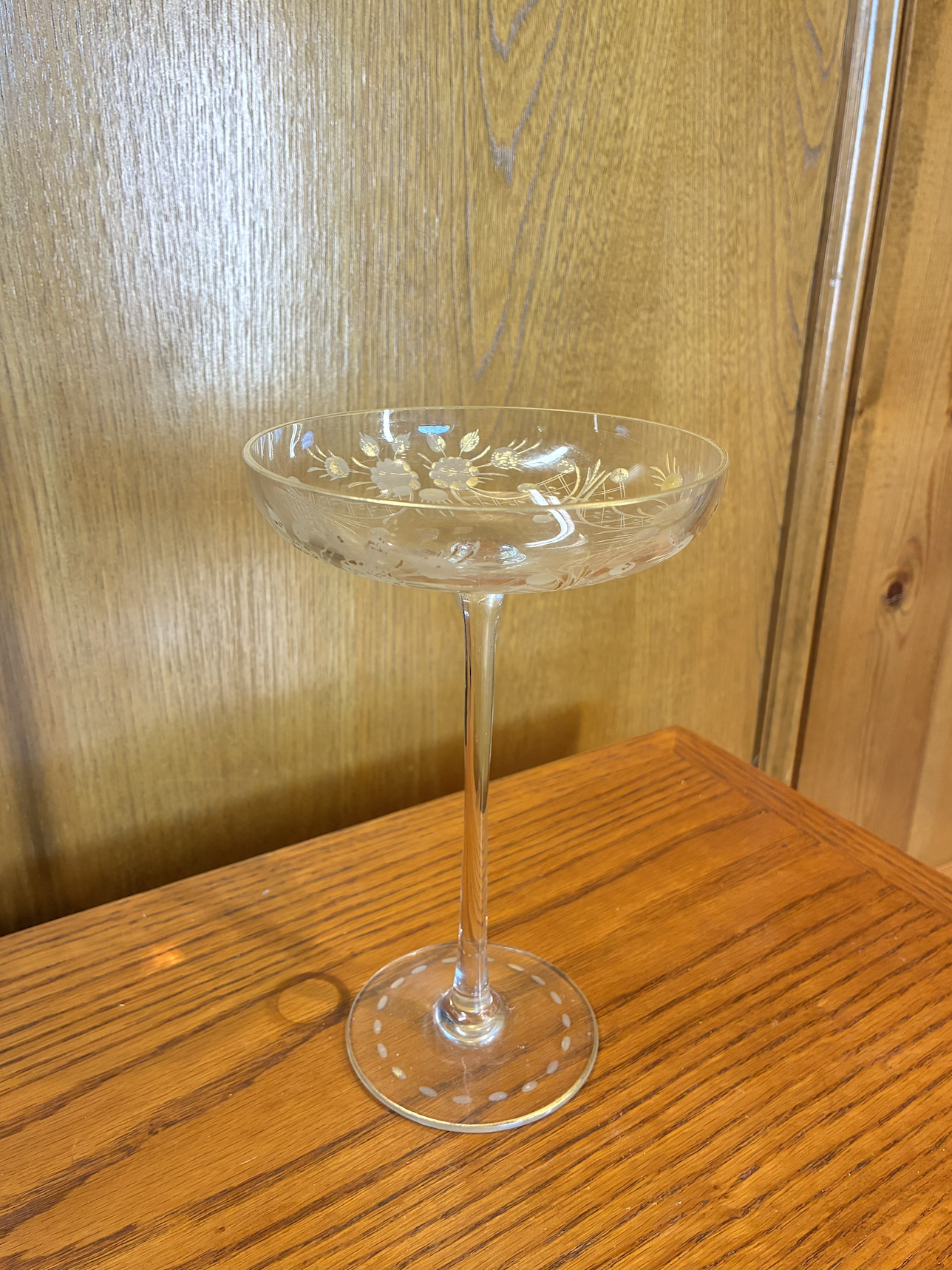 $5 | Gilded Champagne Glass
