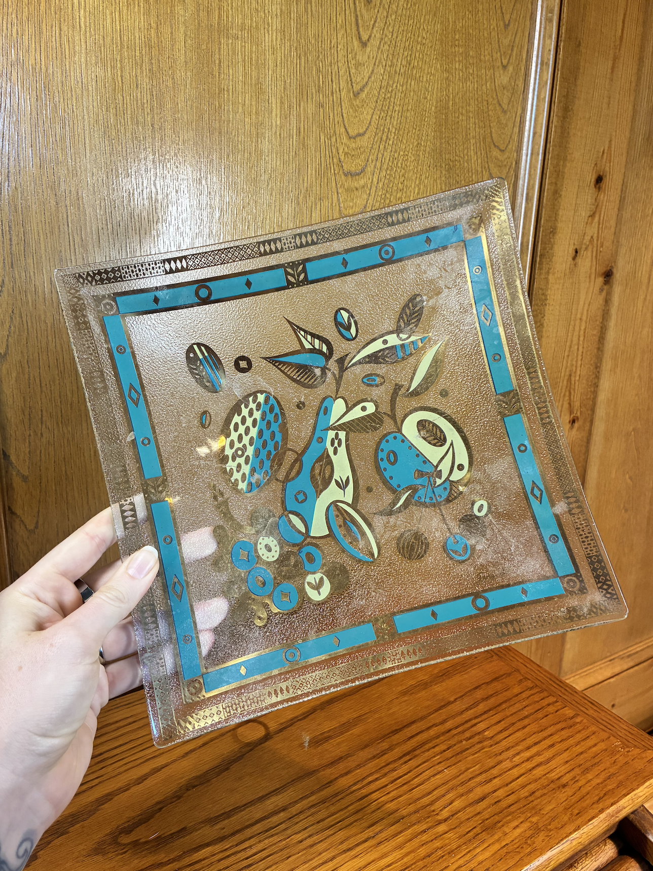 $5 | Mid-Century Fruit Plate