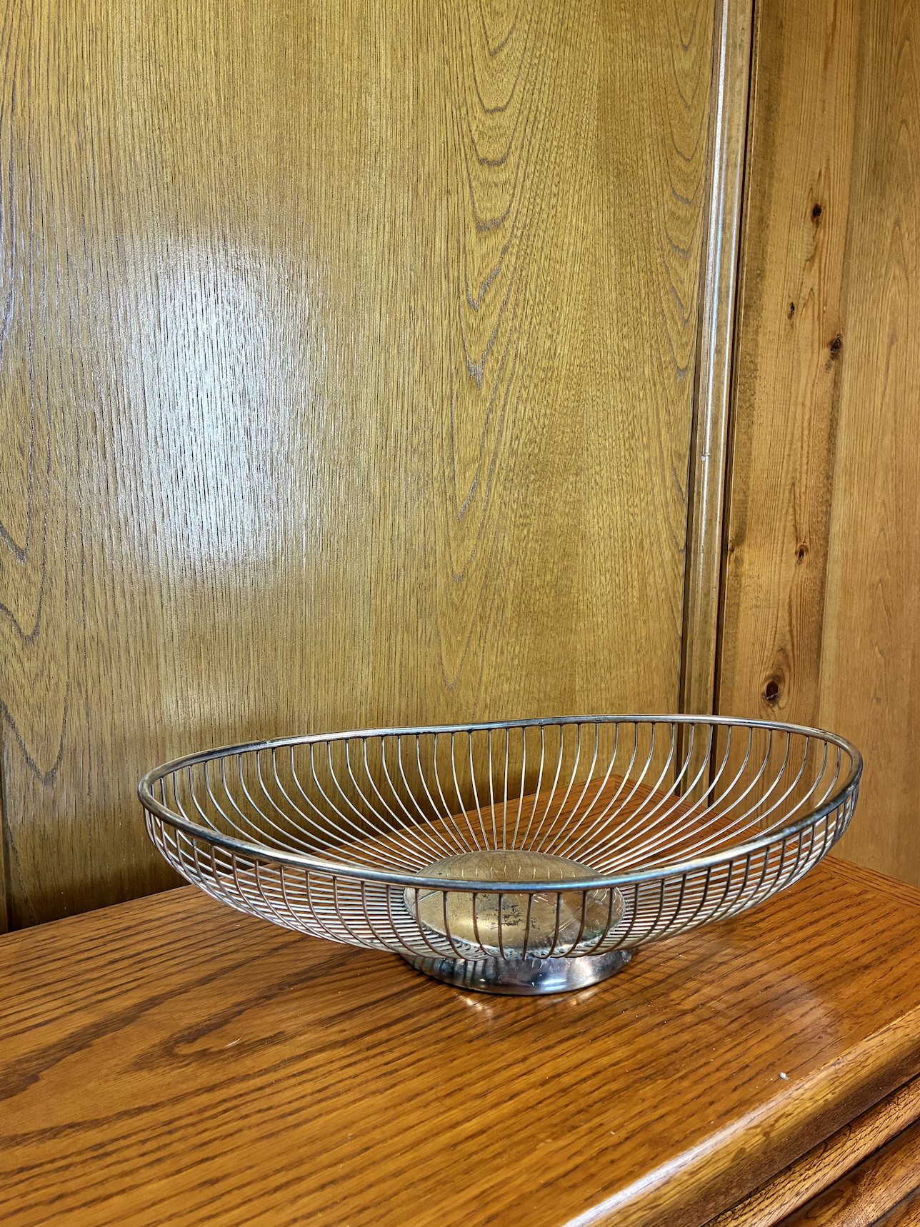 $5 | Chrome Wire Basket