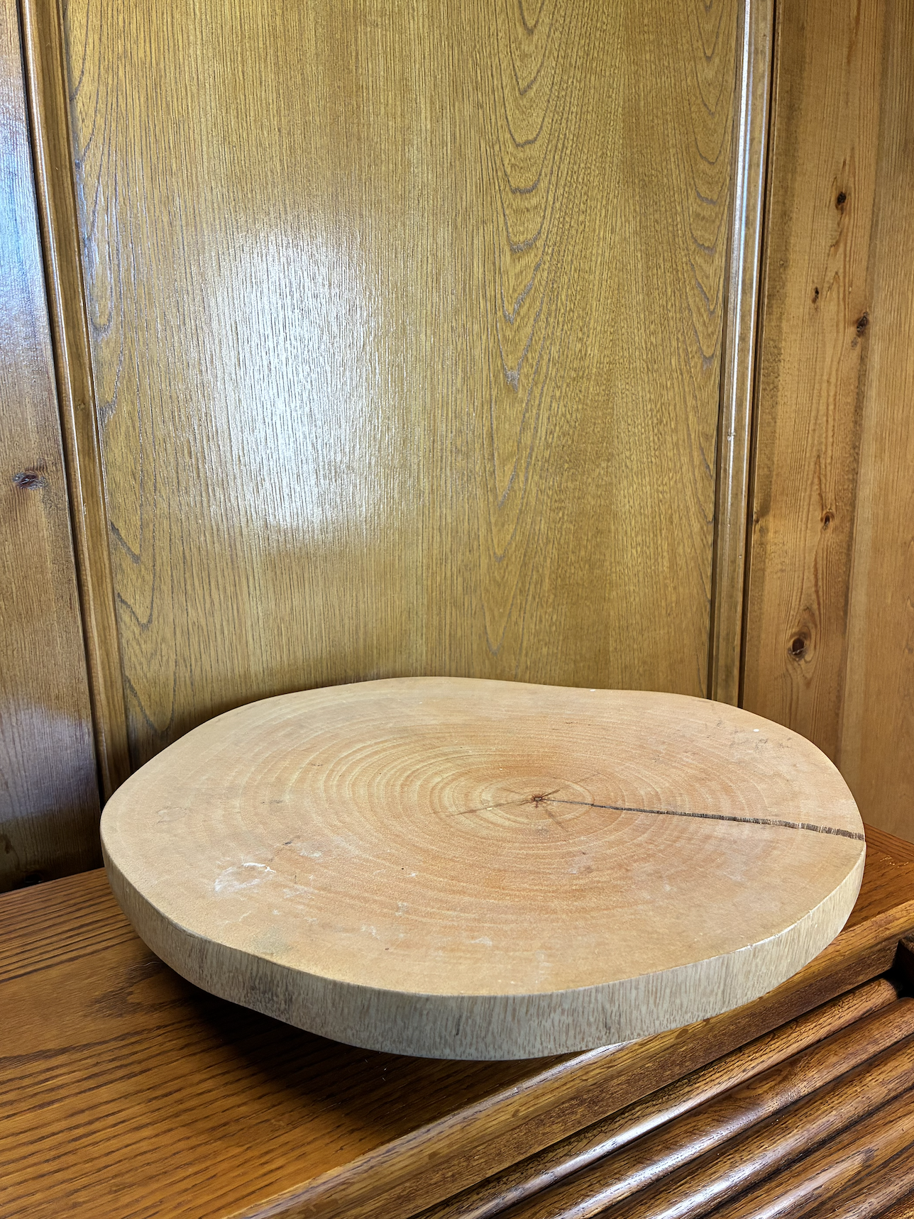$8 | Wood Top Lazy Susan