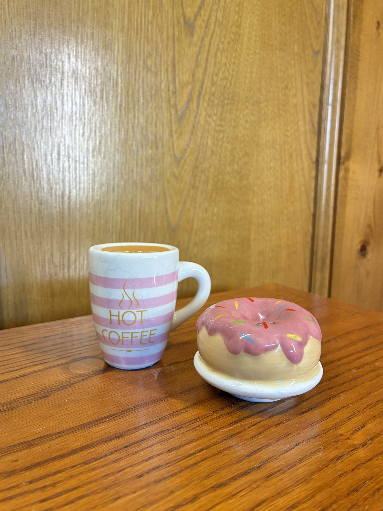$2 | Coffee + Donut S+P Shakers