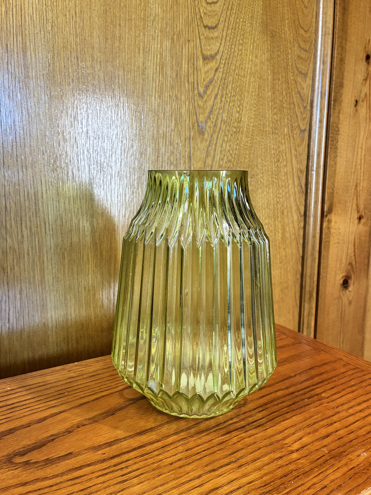 $4 | Tall Green Vase