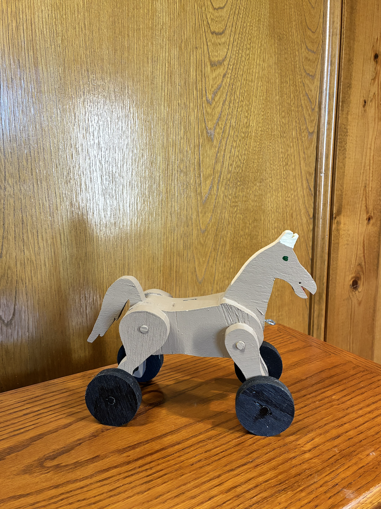 $6 | Wooden Horse Pull Toy