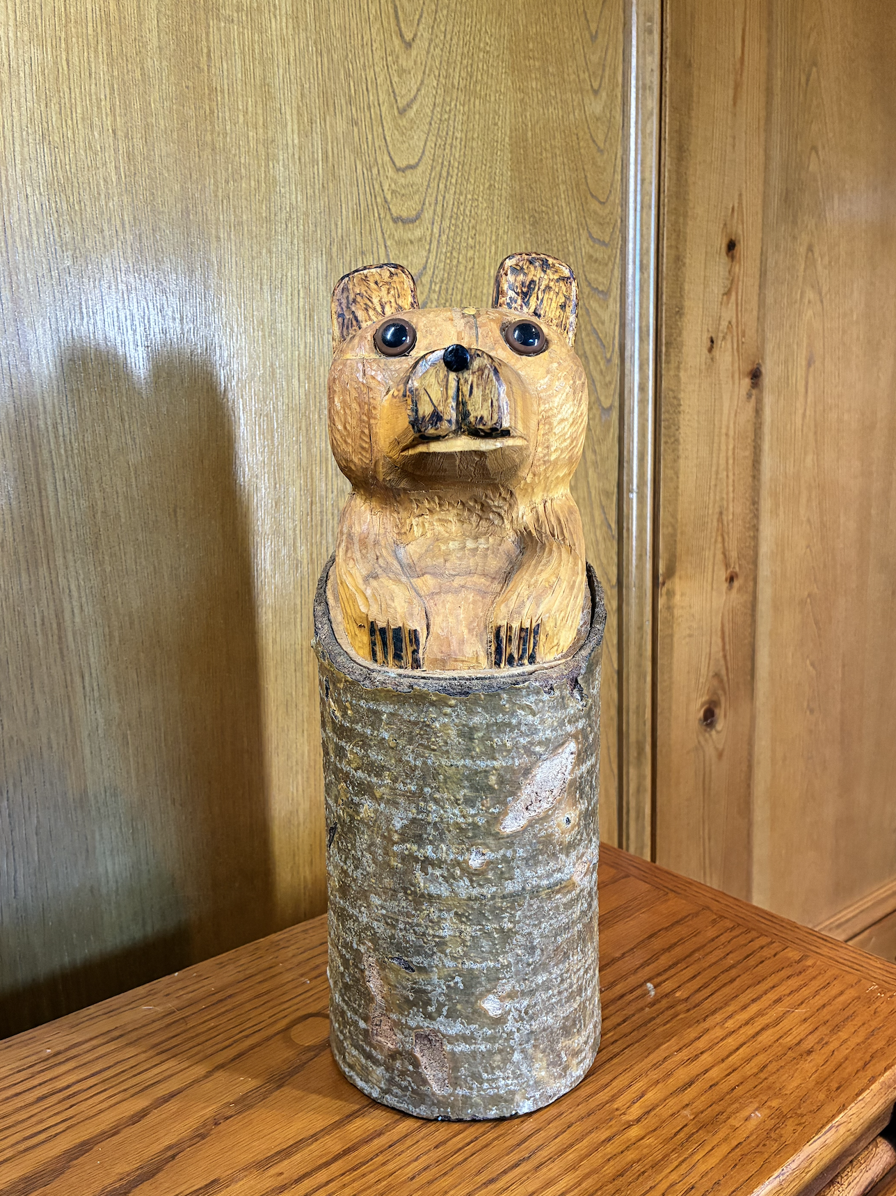 $10 | Carved Bear Statue
