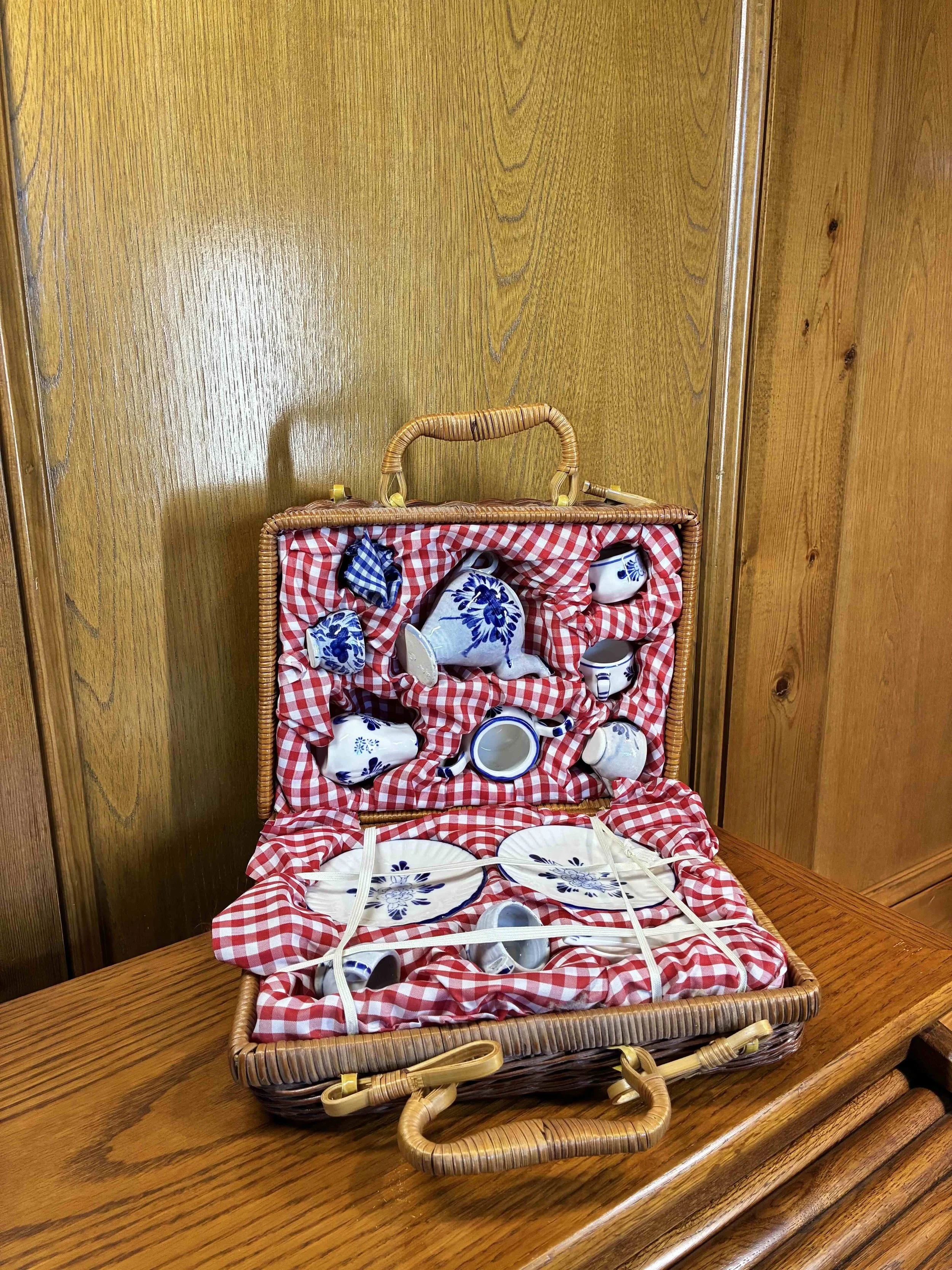 $10 | Mini Tea Set + Basket