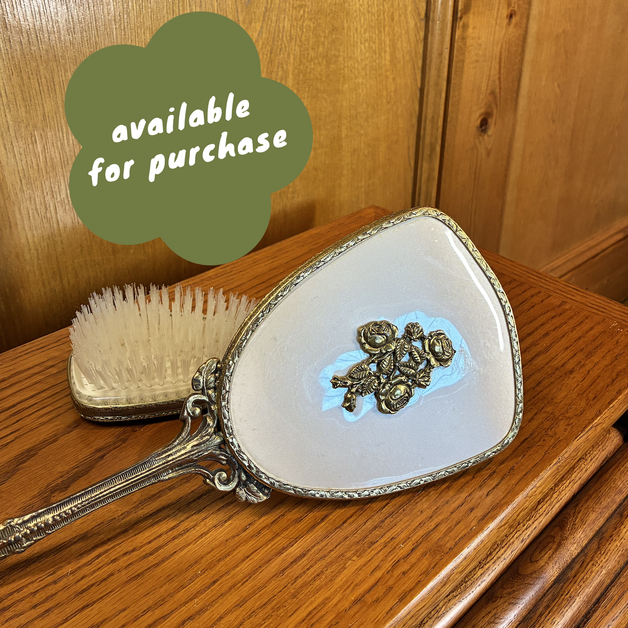 $6 | Hand Mirror + Brush