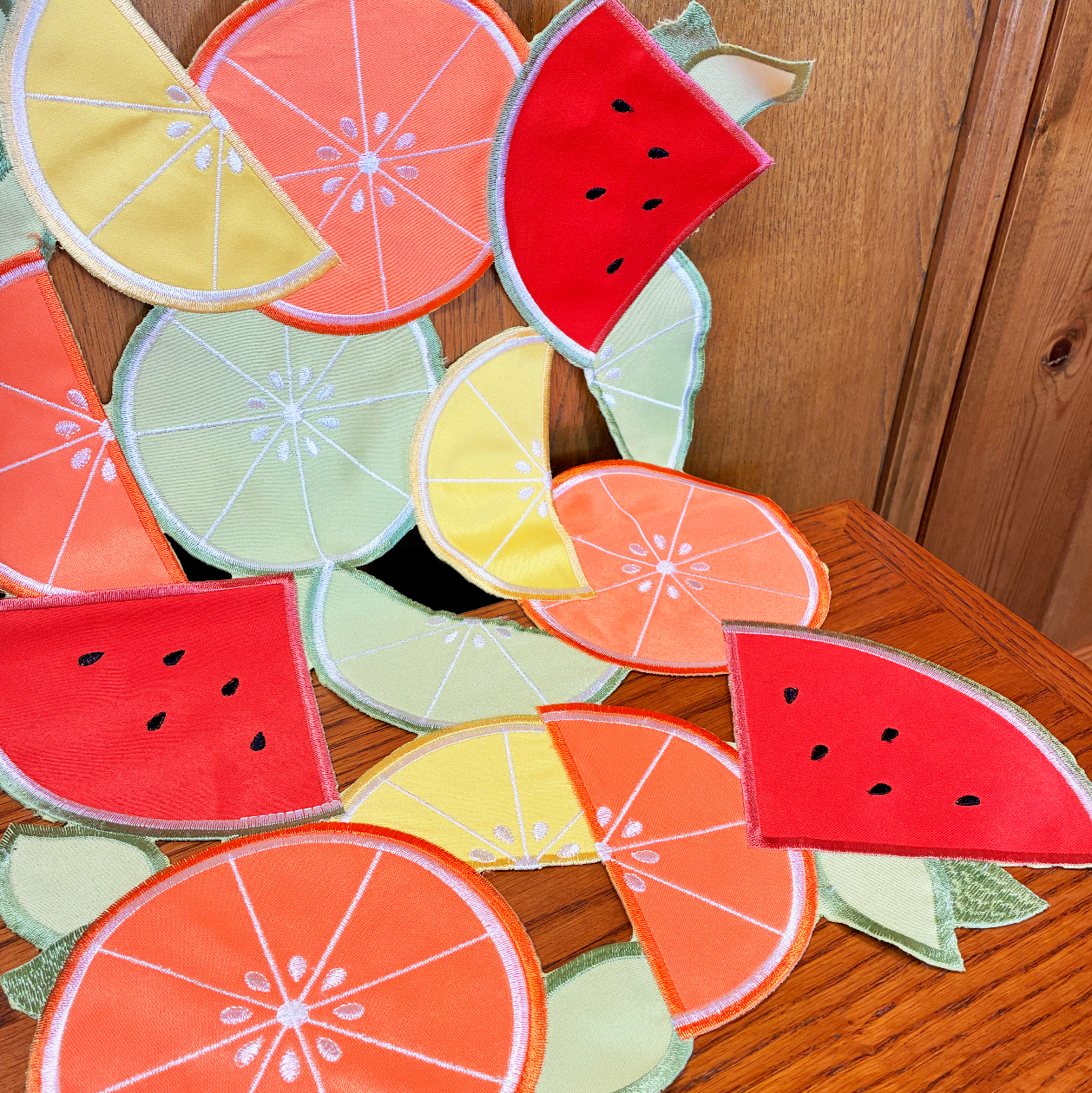 $2 for 4 | Fruit Placemats