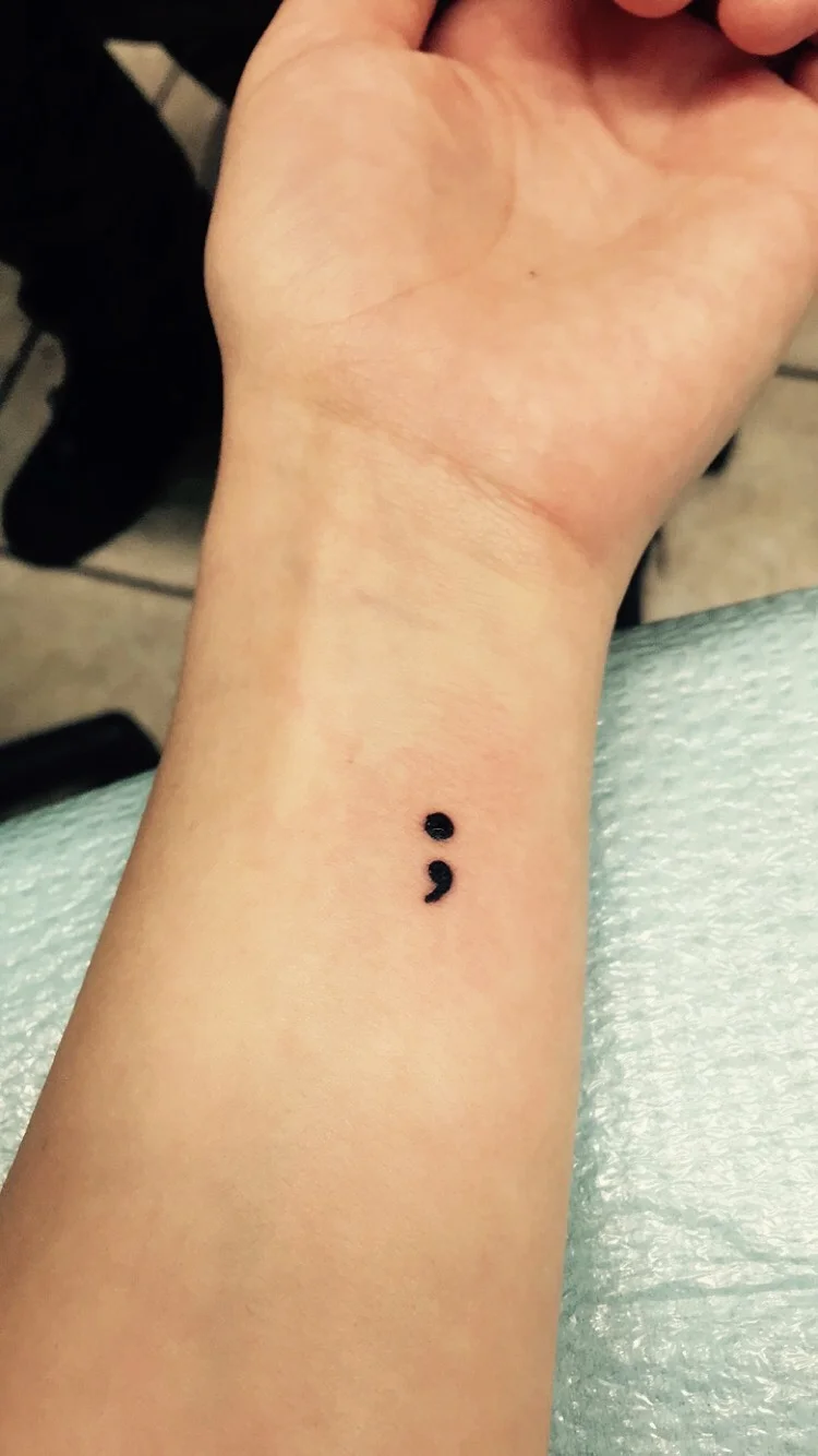 THE SEMICOLON PROJECT