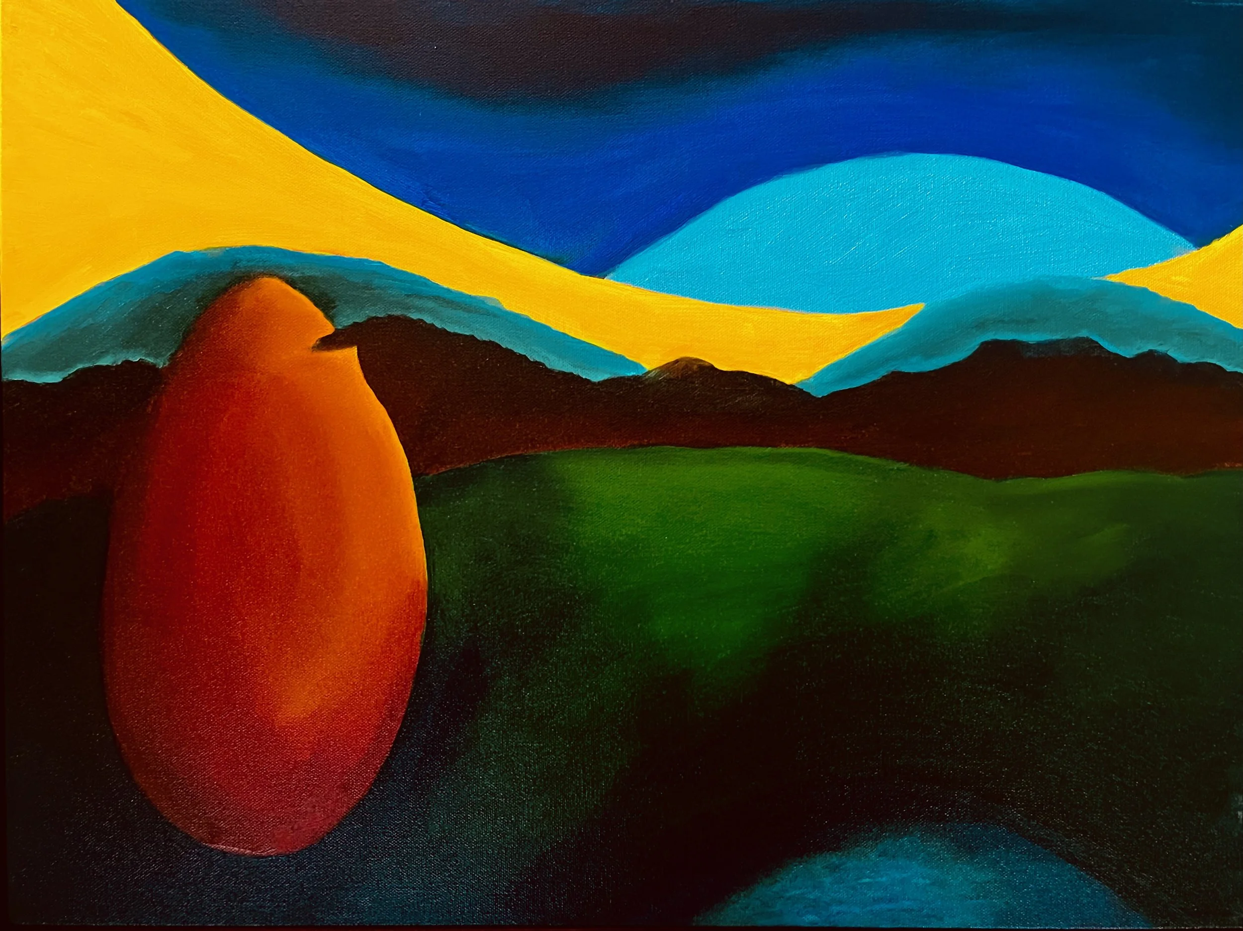 Ovoid greets the day