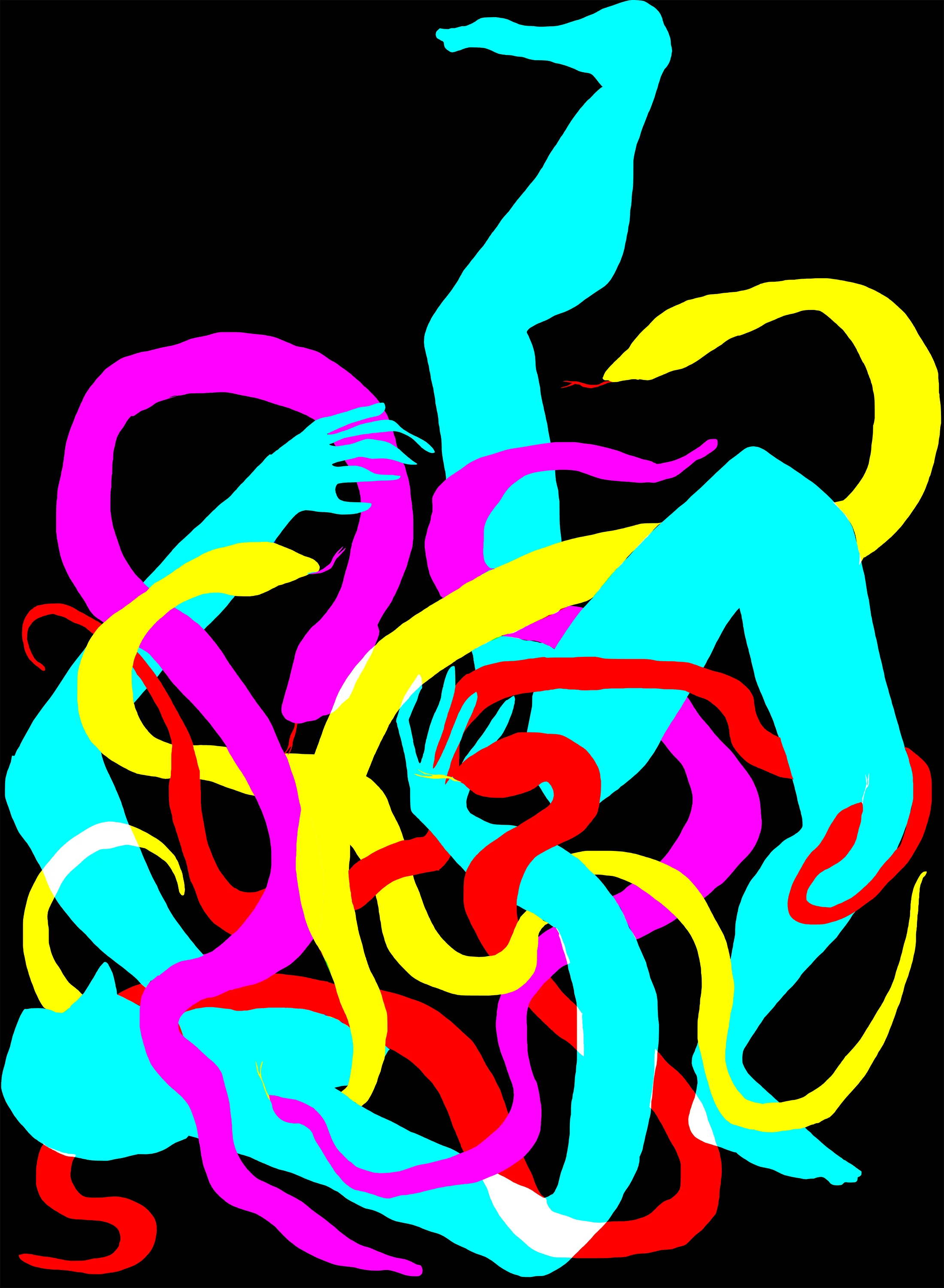 Snakes, a dream.