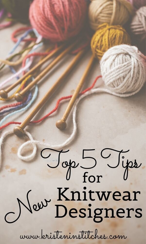 Top five tips for new knitwear designers from someone with ten years of
