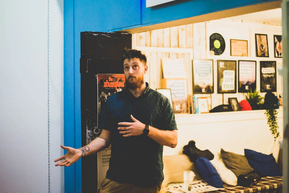 After Brightr’s Music Set I talked about the intentions and purpose of the project also see video at top.