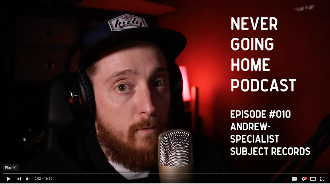 FMP NGH 10 Andrew - Specialist Subject Records LO3 LO6 LO7