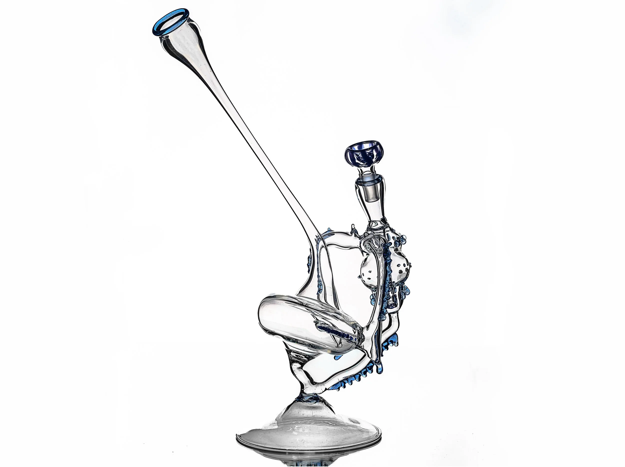 double stem footed ewer