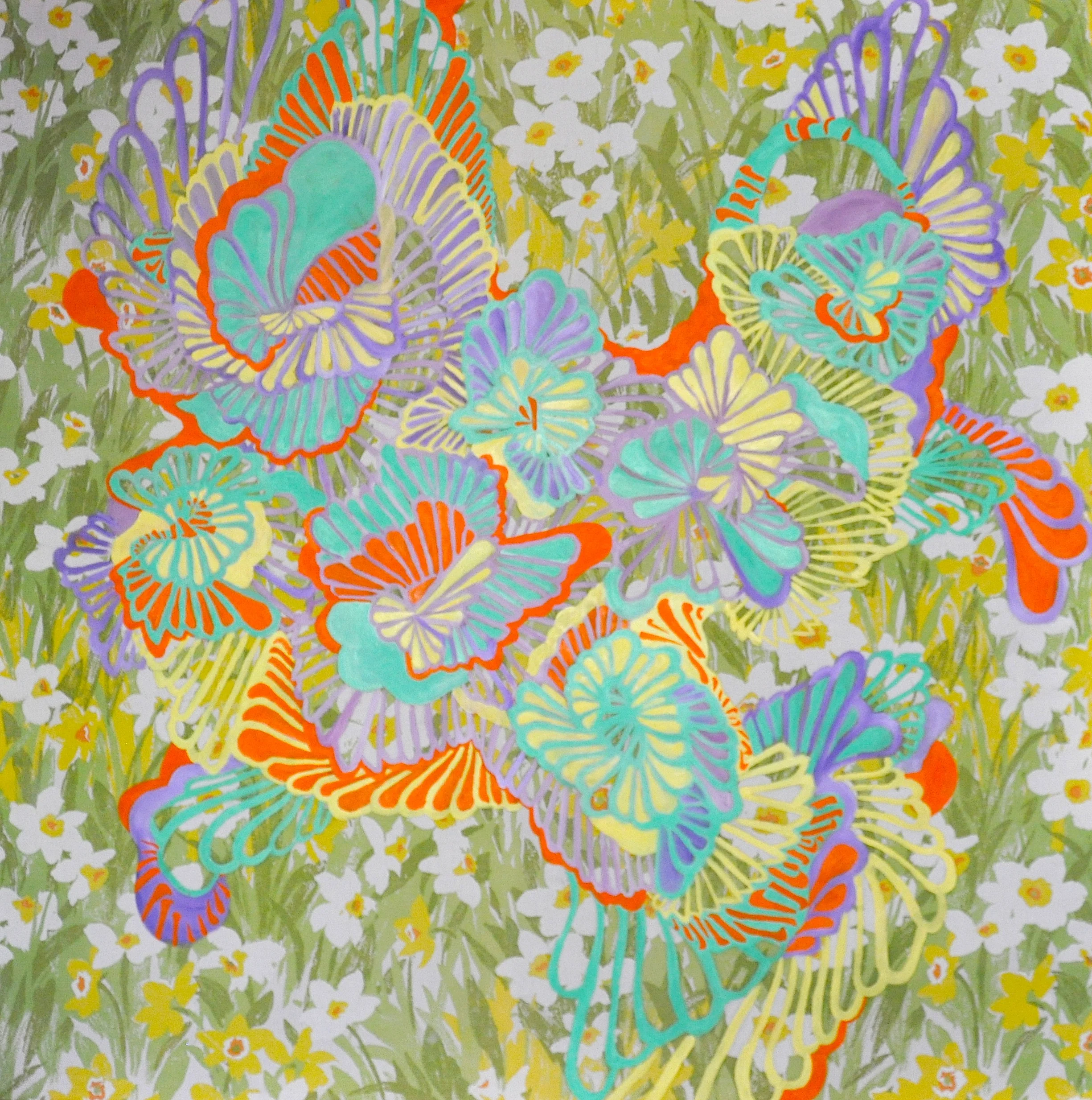 Untitled, 4ft x 4ft, 2014