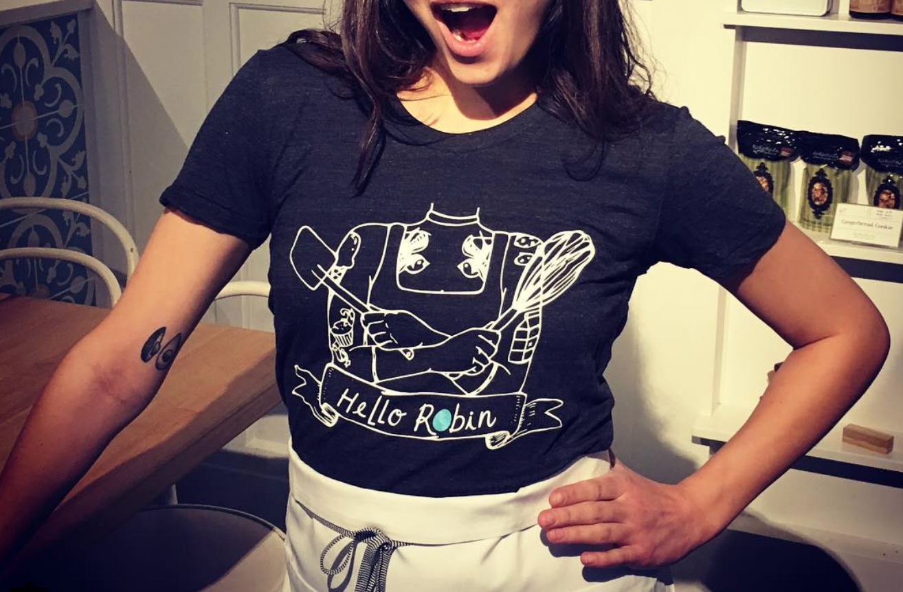 Boss Baker tee shirts! Courtesy of Hello Robin.