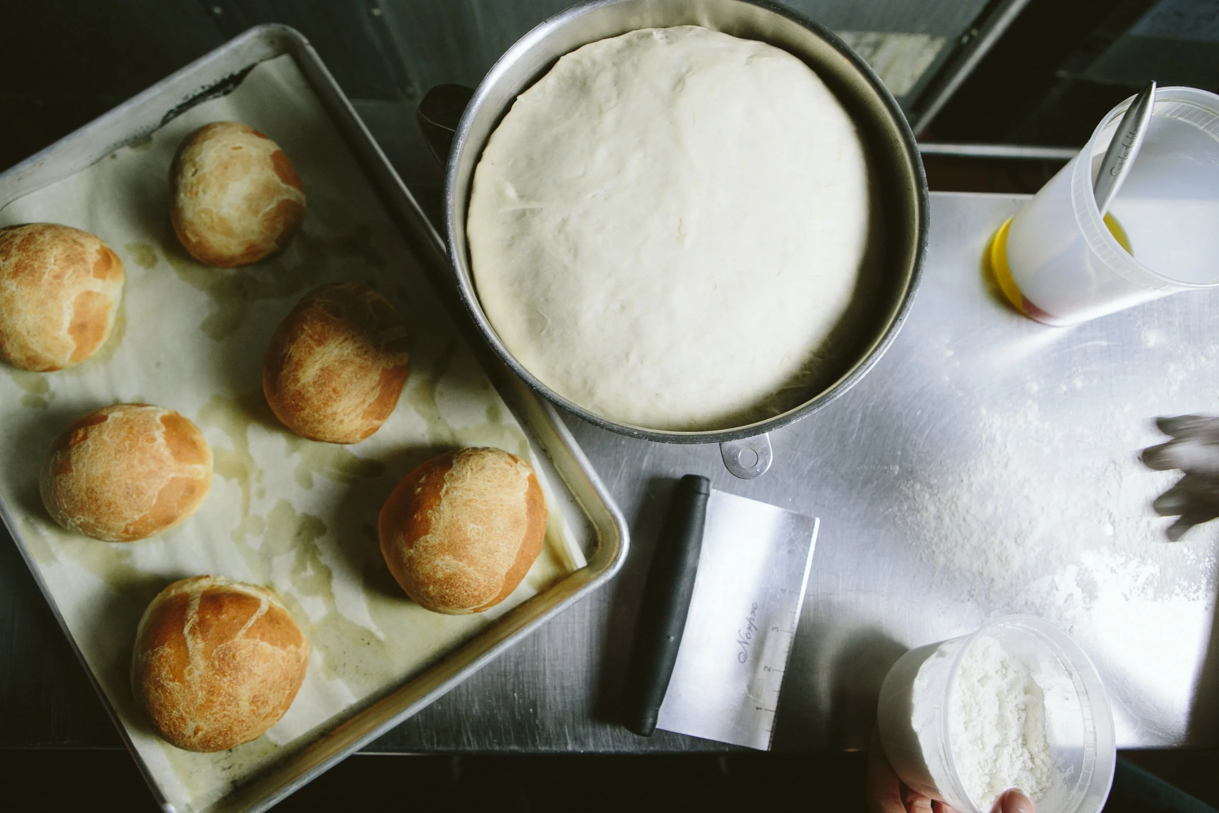 6 A.M. production baking 