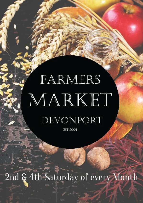 Visit the showgrounds in Devonport on the 2nd &amp; 4th Sundays of the month for seasonal fruits &amp; veg, plus hot food and a car boot sale