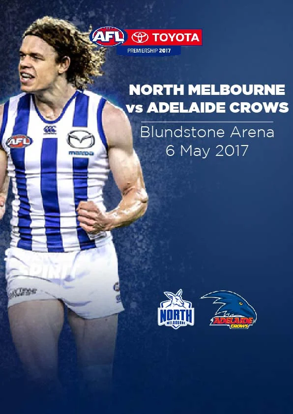 7 May, Hobart - North Melbourne vs Adelaide