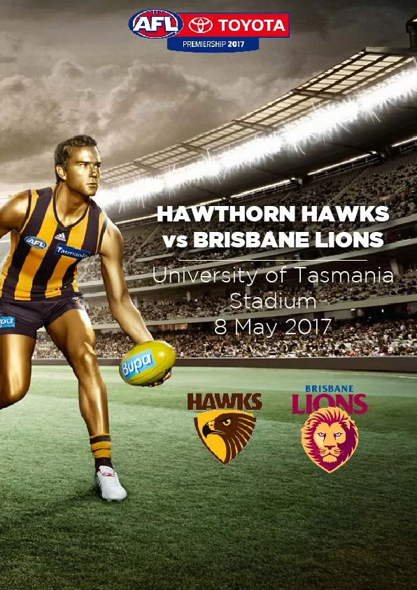 8 May, Launceston - Hawthorn vs Brisbane