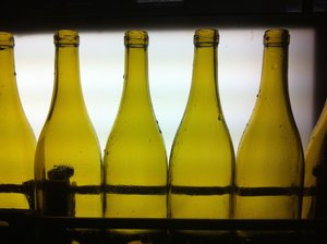 Wine bottles from the existing winery directory
