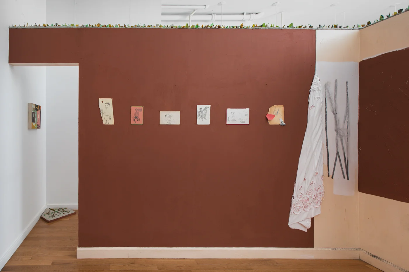 Instalación de la exhibición I Can Love You Better en Shin Gallery, Nueva York.